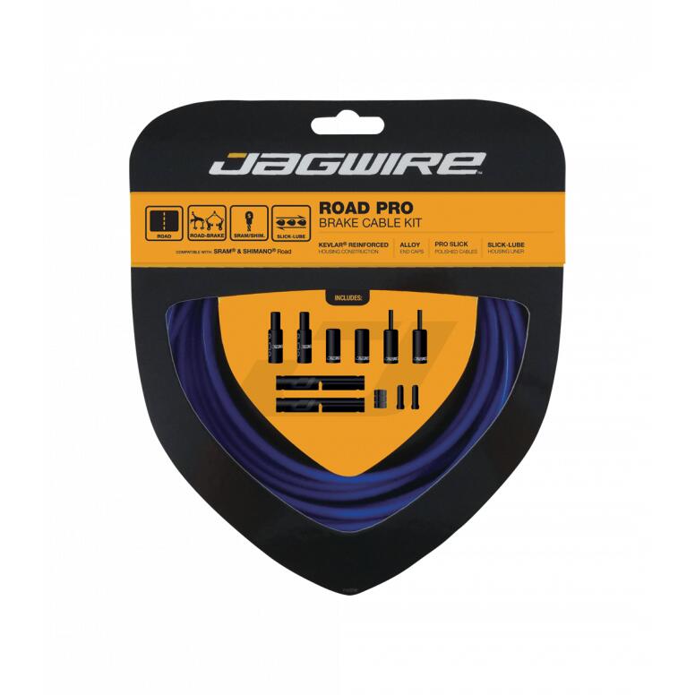 JAGWIRE Zestaw linek i pancerzy Road Pro niebieski PCK205