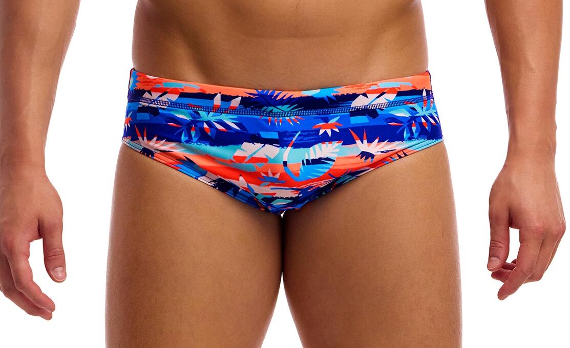 Kąpielówki męskie Funky Trunks Forever Fossil - slipy