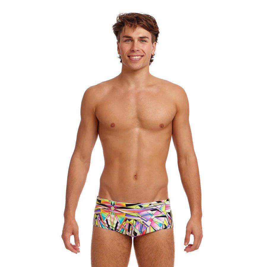 Kąpielówki spodenki kąpielowe sportowe na basen męskie Funky Trunks Sidewinder