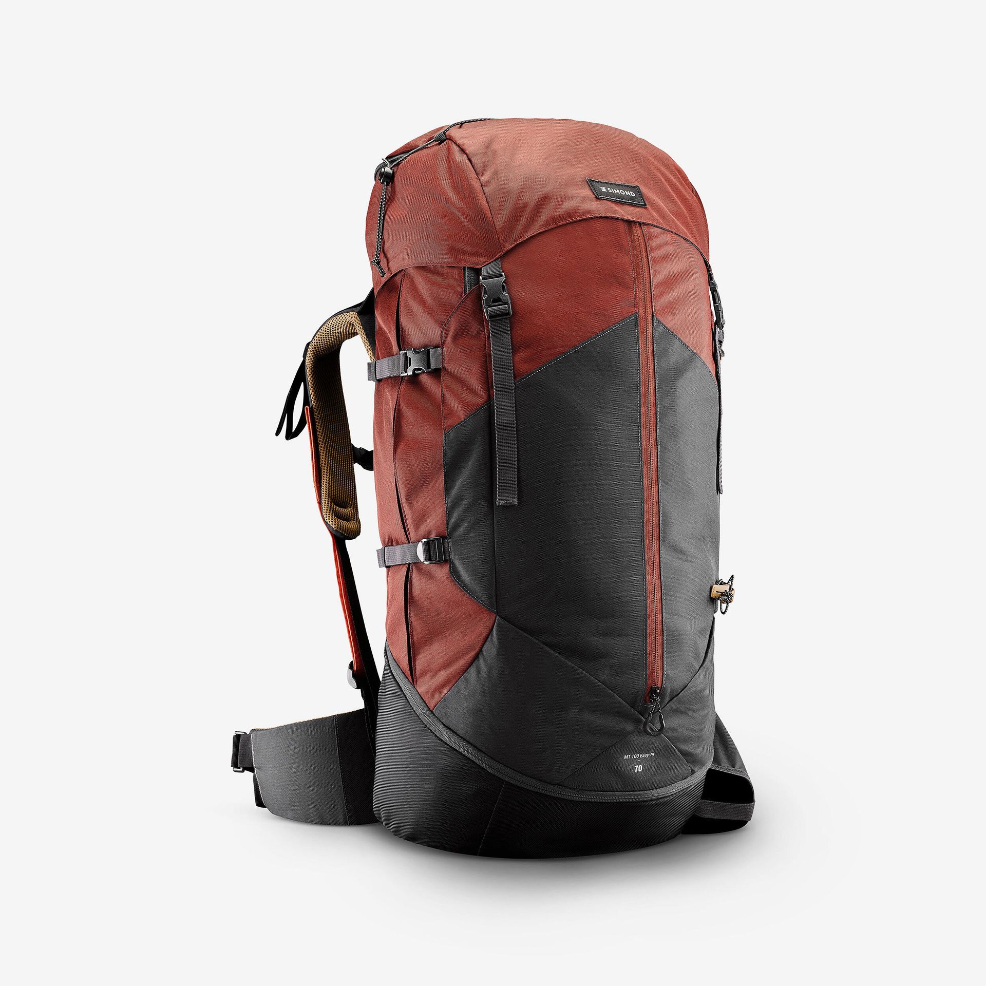 FORCLAZ Plecak trekkingowy - TREK 100 Easyfit - 70 L męski male  3583787788295