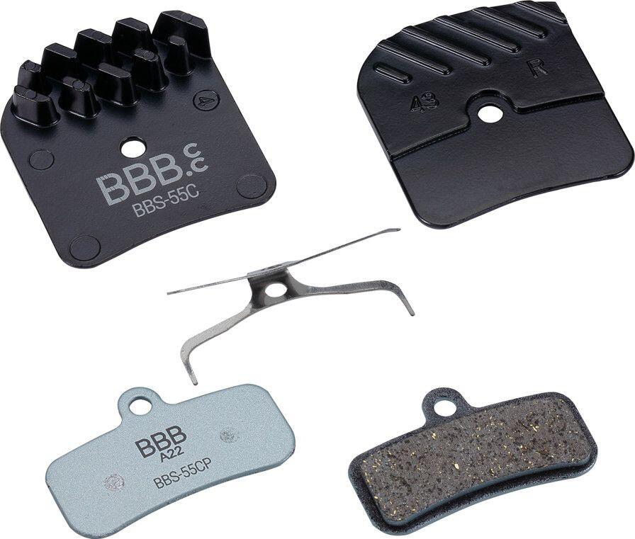 Klocki hamulcowe z radiatorem BBB Cycling Coolfin Comp. Shimano Saint
