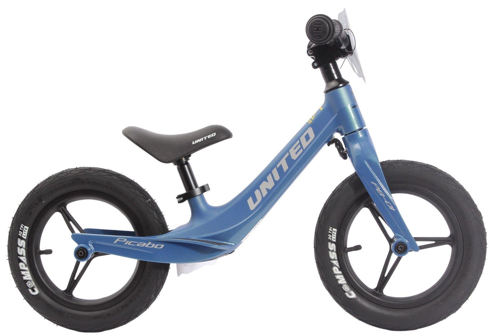 Koło BMX rowerowe magnez KHE UNITED 12 cali 2,9 kg niebieskie