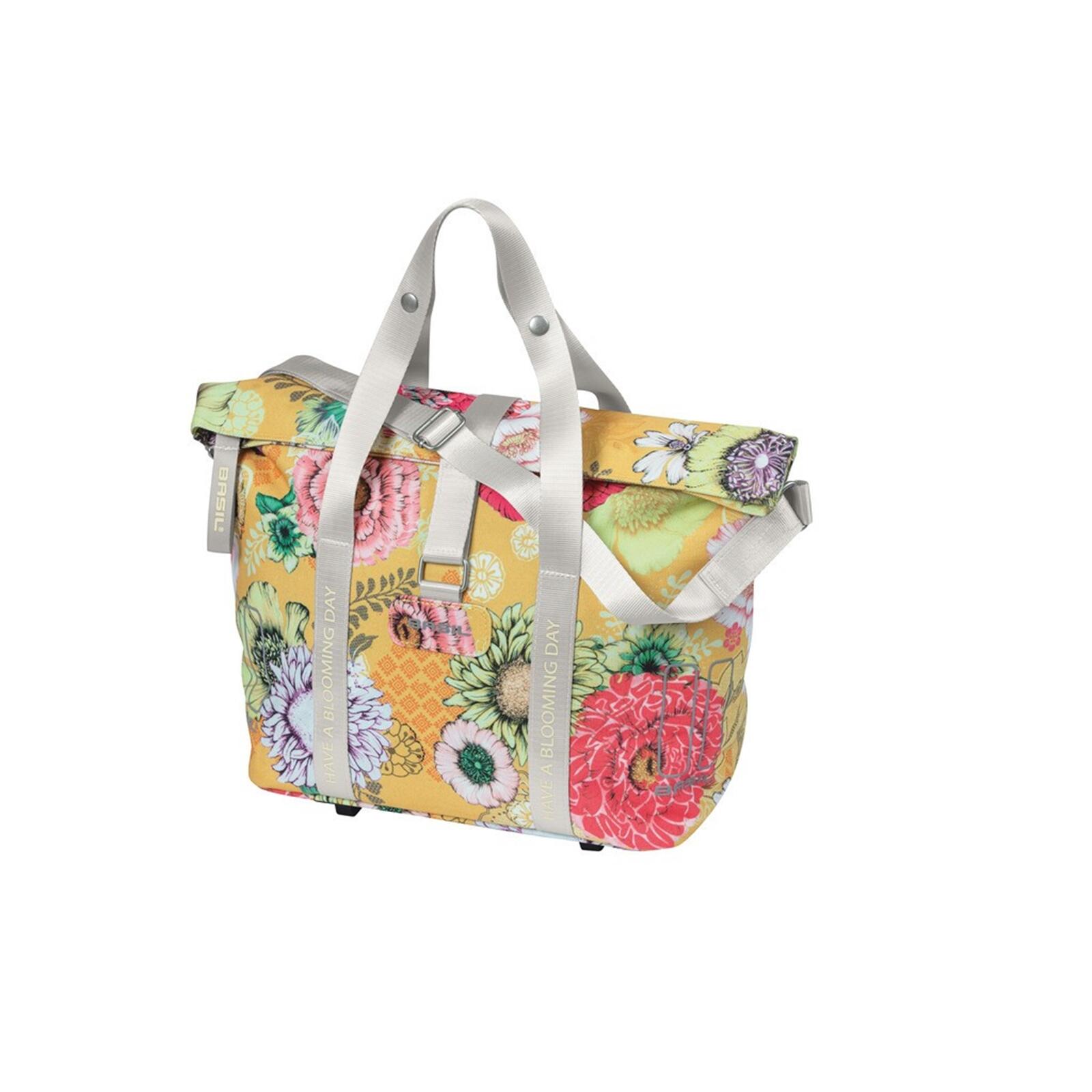 Basil Bloom Field Handbag 8-11l with 2 Hooks incl. KF and MIK Plate, niebieski 2022 Sakwy 18171