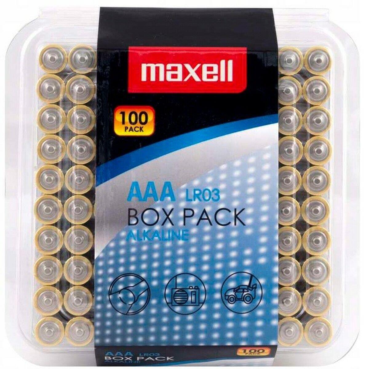 Maxell 790410 bateria alkaliczna LR03 AAA Micro Box Pack (opakowanie  sztuk) 4902580769857