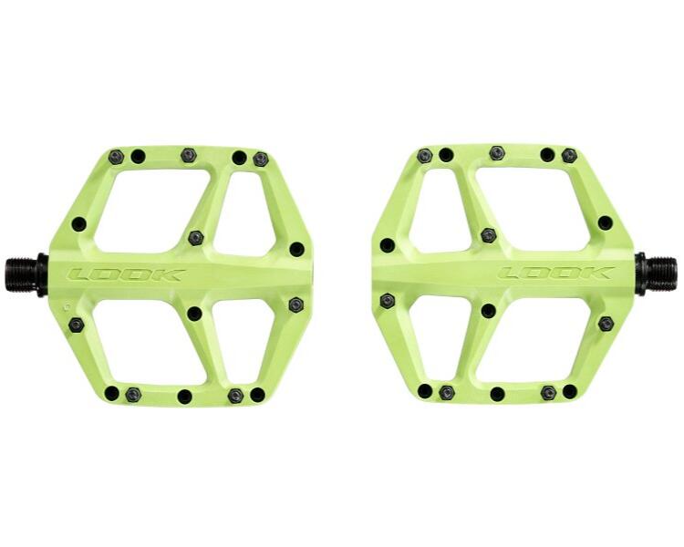 Look Trail Roc Fusion Pedals, zielony  2022 Pedały BMX, Dirt i Freeride