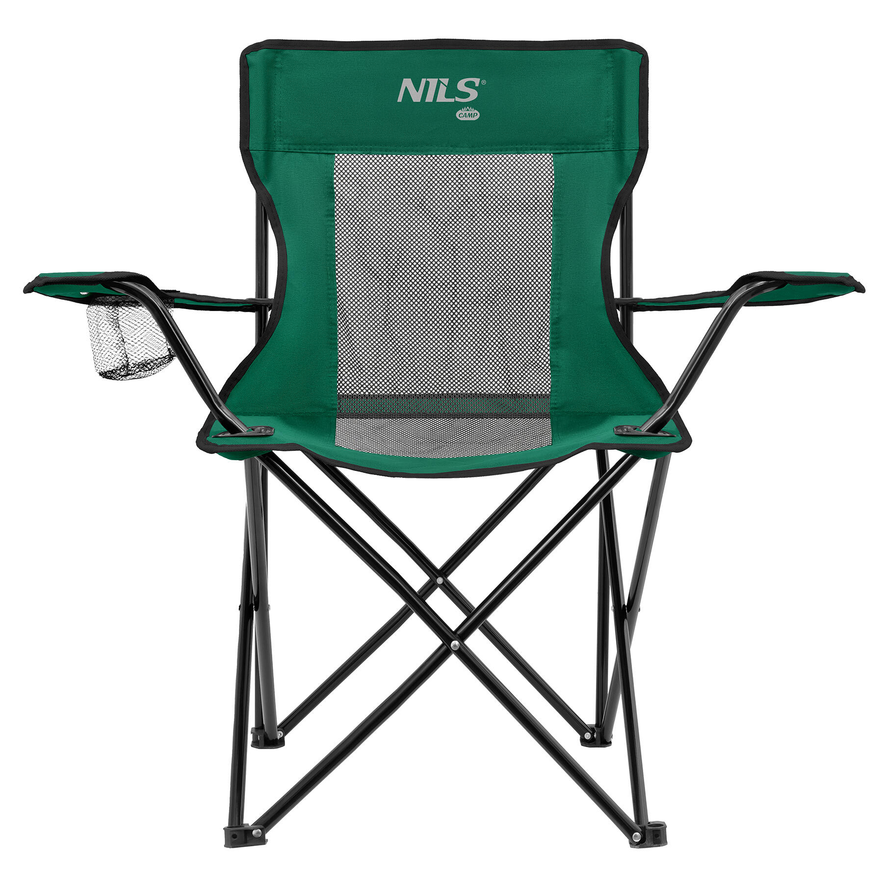 NC3302 KRZESŁO TURYSTYCZNE NIEBIESKO-SZARY NILS CAMP