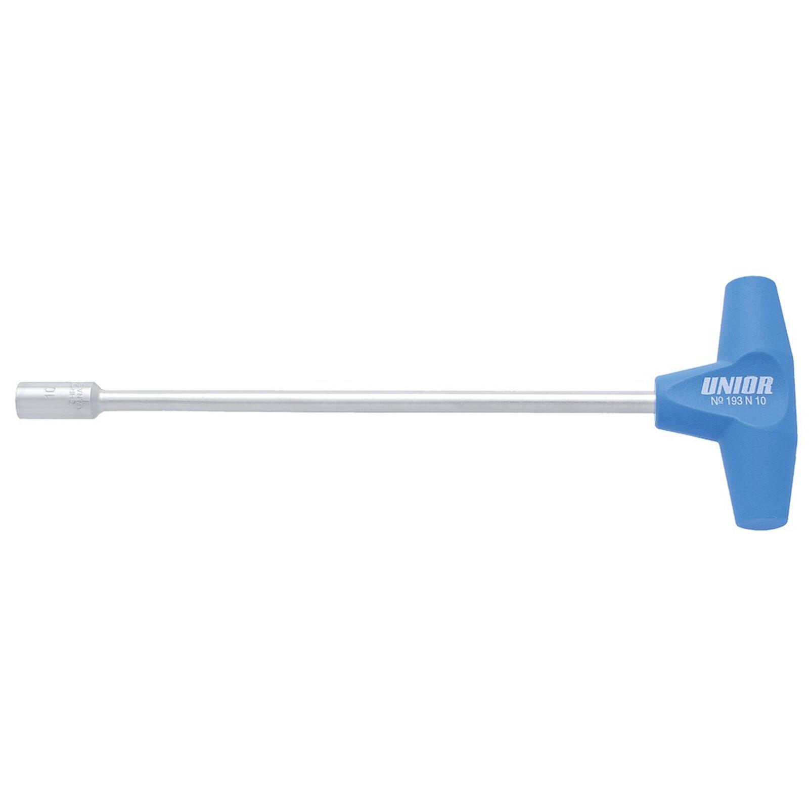 Unior Klucz nasadowy 8 MM z uchwytem typu T, stal chromowo-wanadowa unior 608286