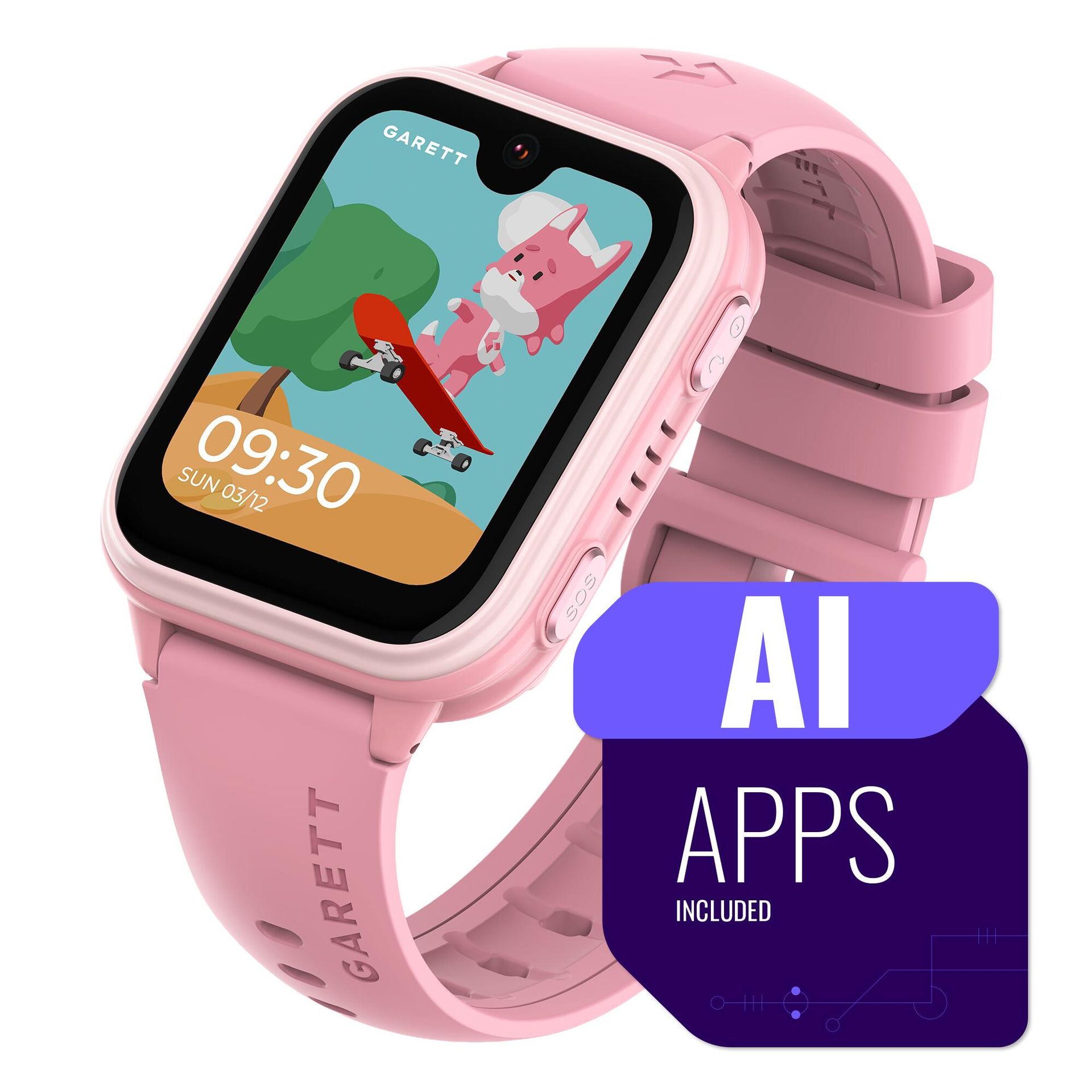Garett Kids Vibe AI 4G Różowy