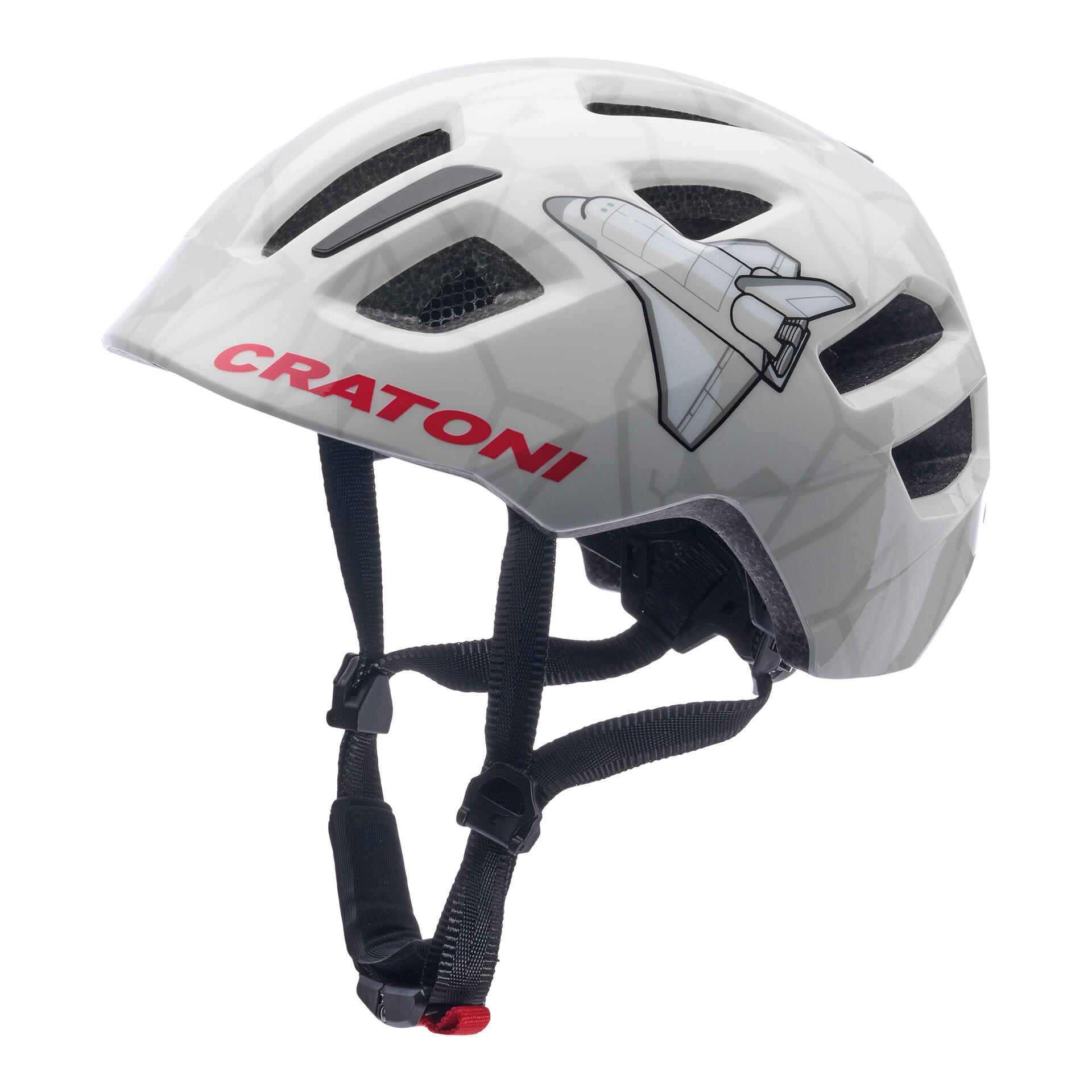 Kask dziecięcy Maxster, szary