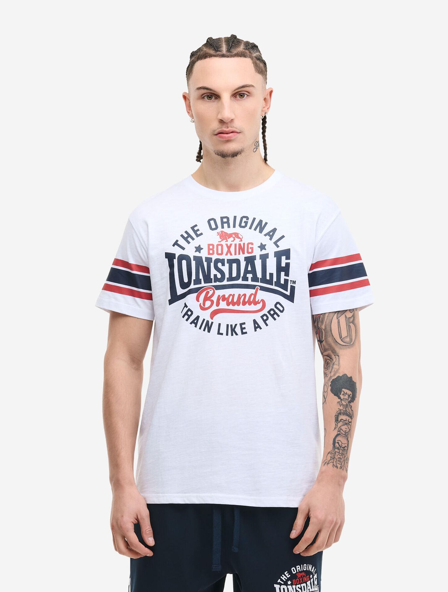 Bawełniana koszulka Lonsdale Barton