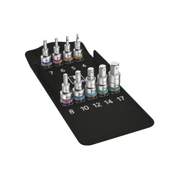 Wera Zyklop 8740 C HF 1 allen screw wrench set 1/2 9-pieces 05004201001