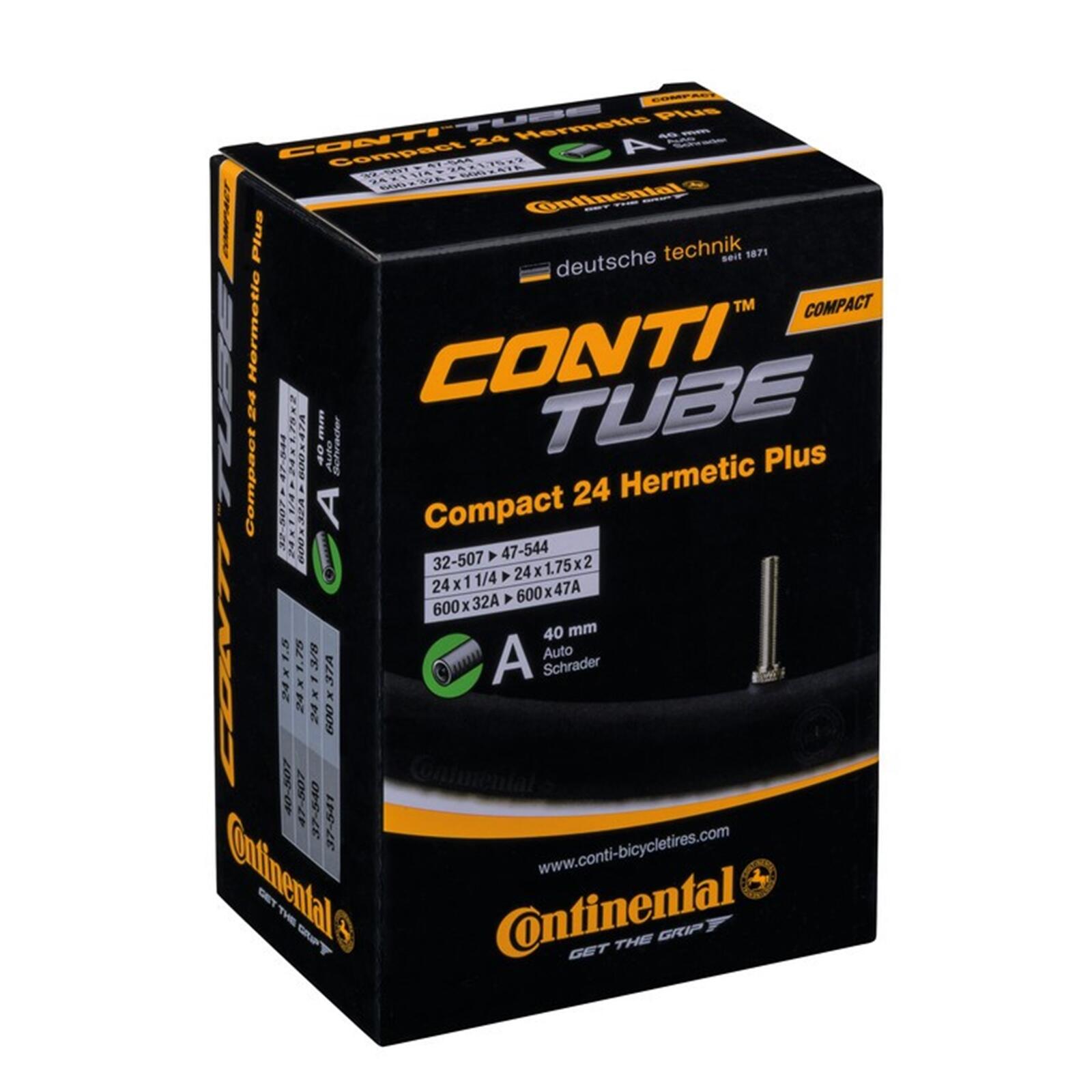 Continental Dętka Compact 24 hermetyczna Plus Tuba AV 40mm 2020 Dętki 1810.507.32.30
