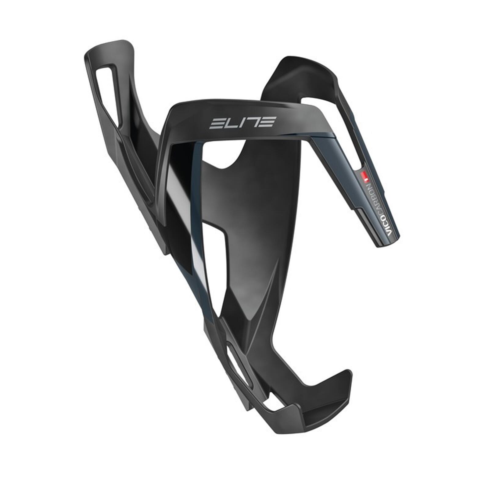 ELITE Vico Uchwyt na bidon Carbon, matte black/black graphic 2020 Uchwyty 252242