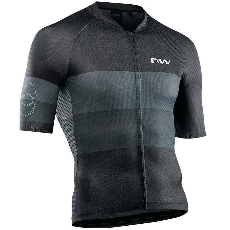 Koszulka rowerowa NORTHWAVE BLADE AIR Jersey czarno szara