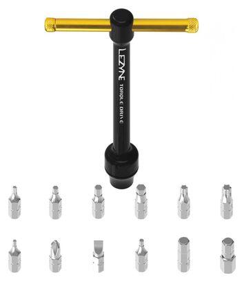 LEZYNE Kluczyk podręczny TORQUE DRIVE, 12 kluczy srebrny etui (NEW) A-LZN-1-MT-TTDR-V104T12