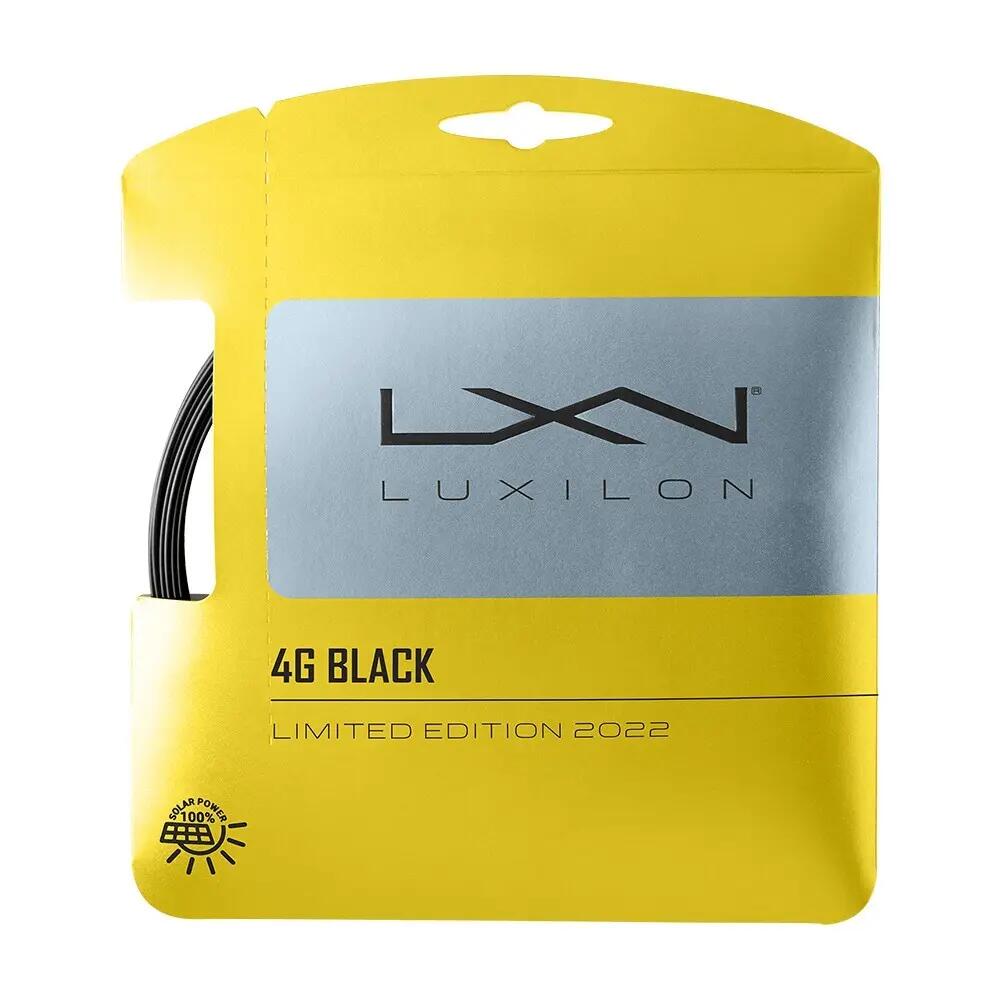 Naciąg tenisowy Luxilon  4G Black 1.25 Set  1,25 mm