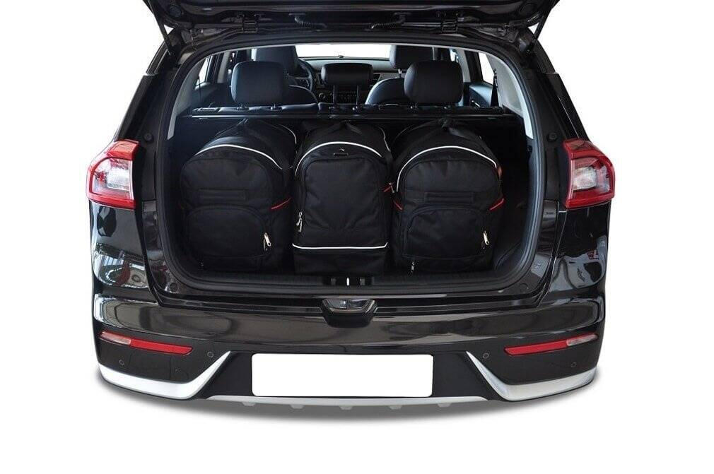 Kjust, Torby do bagażnika, Kia Niro 2016+, 3 szt.