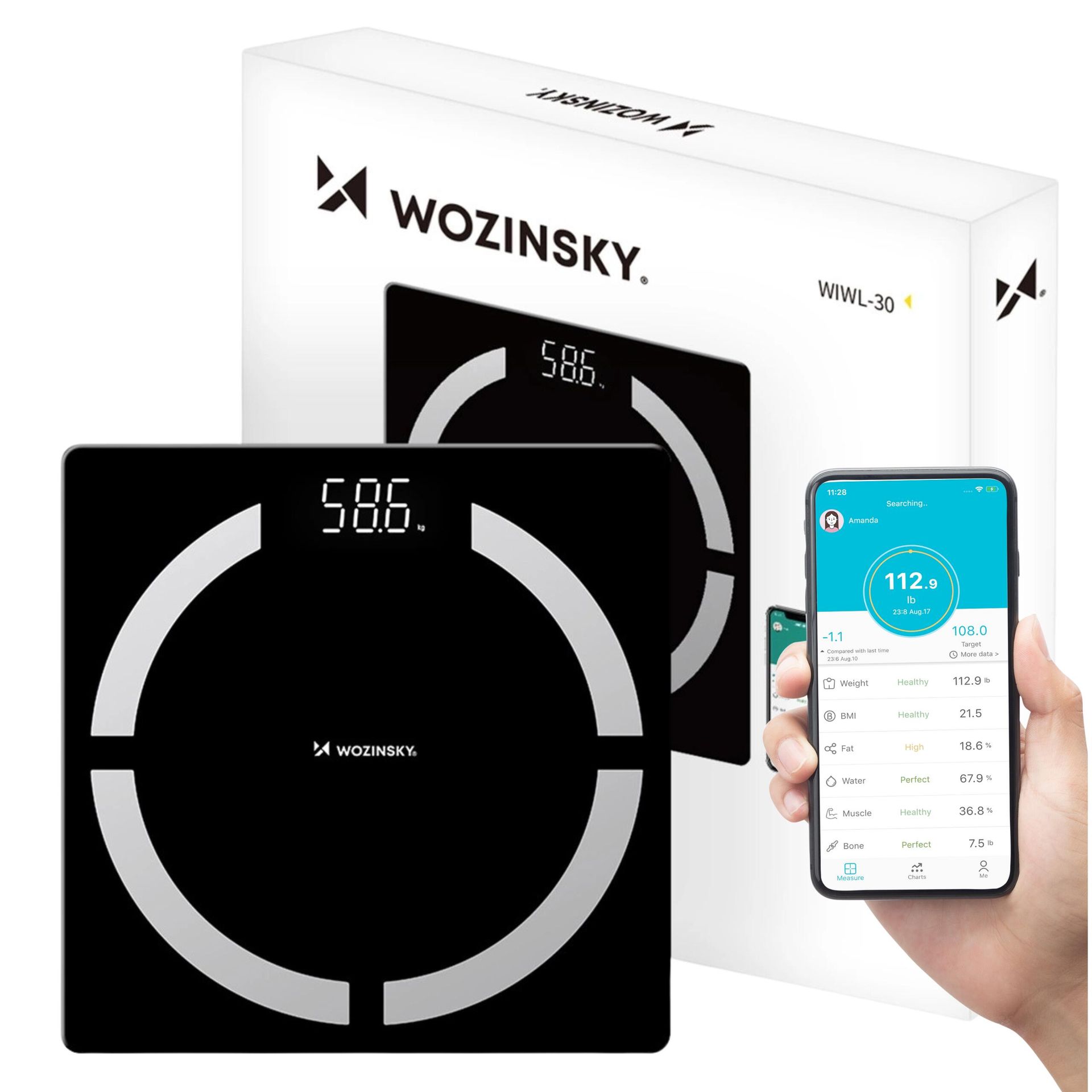 Wozinsky WIWL-30 Czarny