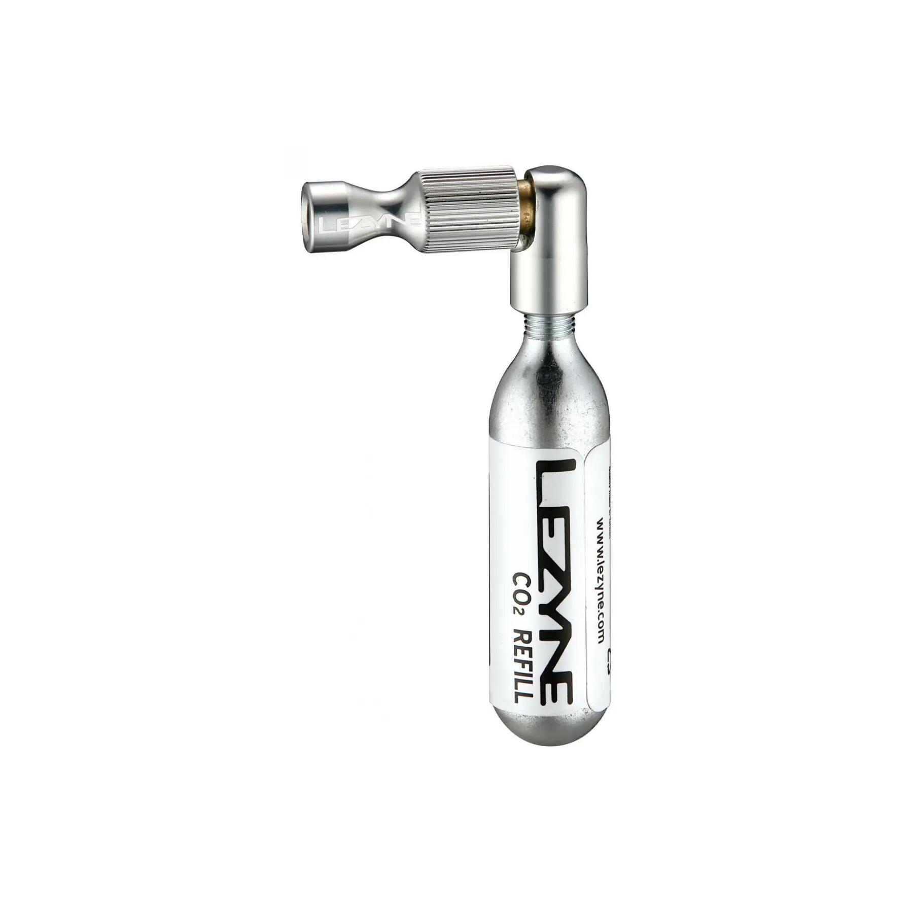 Lezyne Pompa CO2 Trigger Drive CNC, srebrny błyszczący, 16 G, 1-C2-trdr v106 455000136_Silber-Glänzend