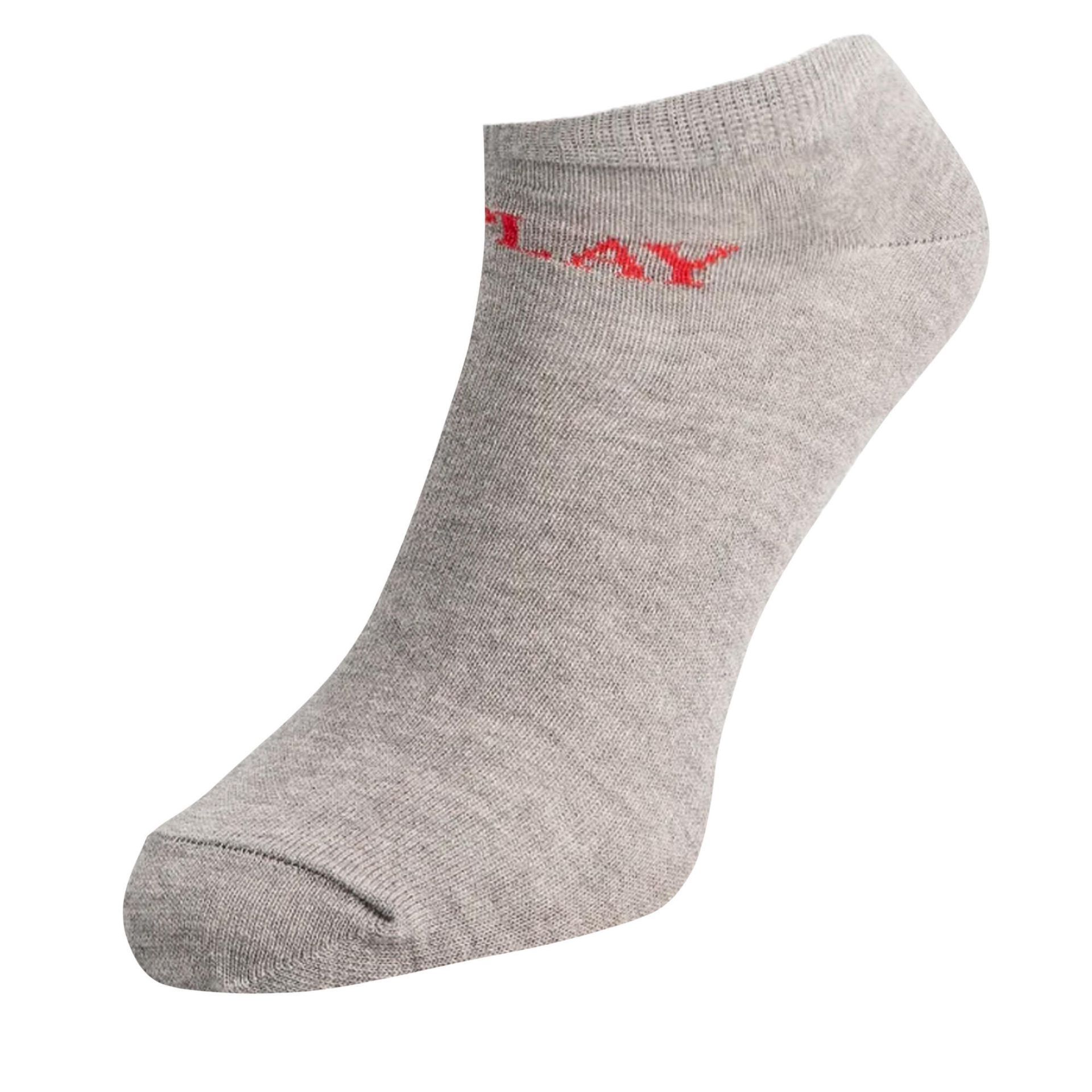 Melanżowe Skarpetki Z Logo Dla Dorosłych Unisex (zestaw 3 Sztuk)