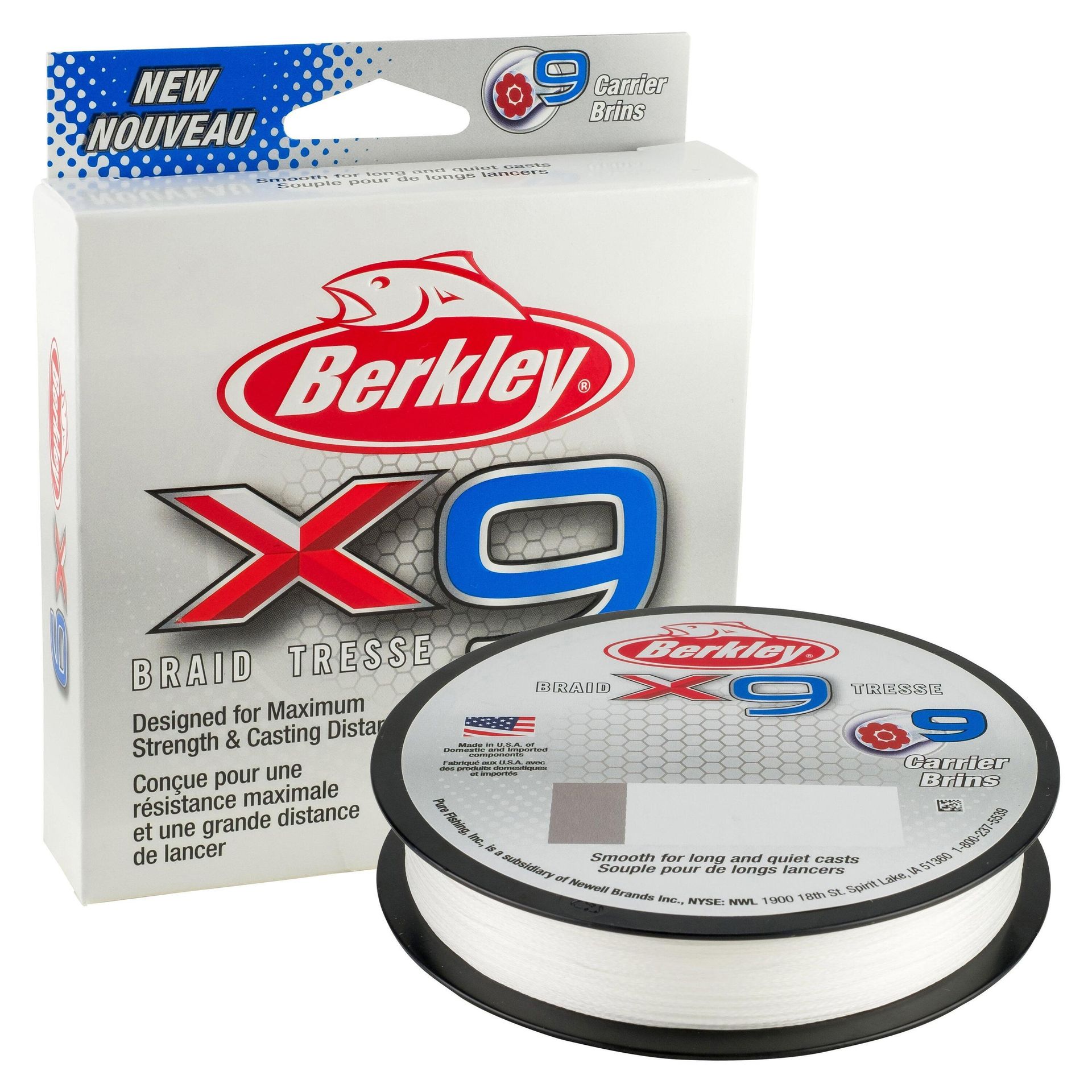 Berkley Plecionka X9 # Na Spinning # 0,20mm/13.6kg