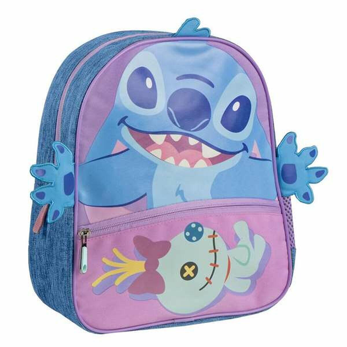 Plecak szkolny Stitch Niebieski