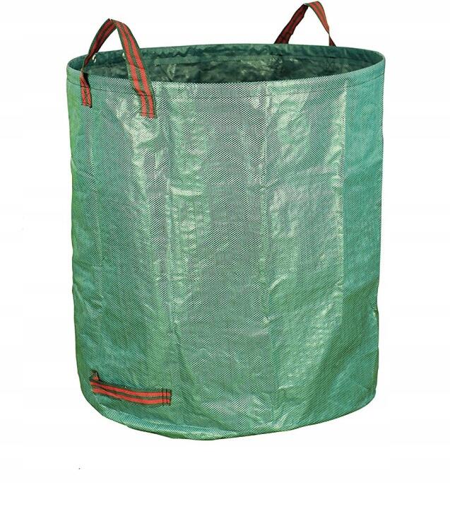 THE BEST Kosz na liście [272L] -TORBA OGRODOWA NA LIŚCIE TRAWE Z UCHWYTY 272l