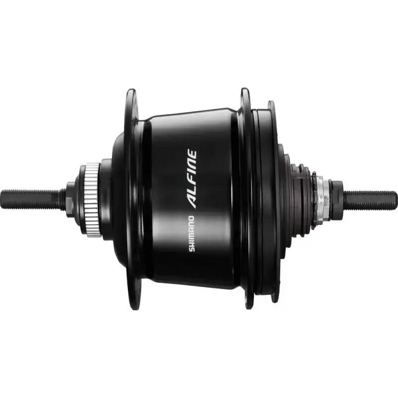 Shimano alfine SG-s7001 8 skrzynia biegów piasty 8 biegi Disc Center-Lock wersja czarna 36 otworów 2018 piasty do roweru ISGS70018AL