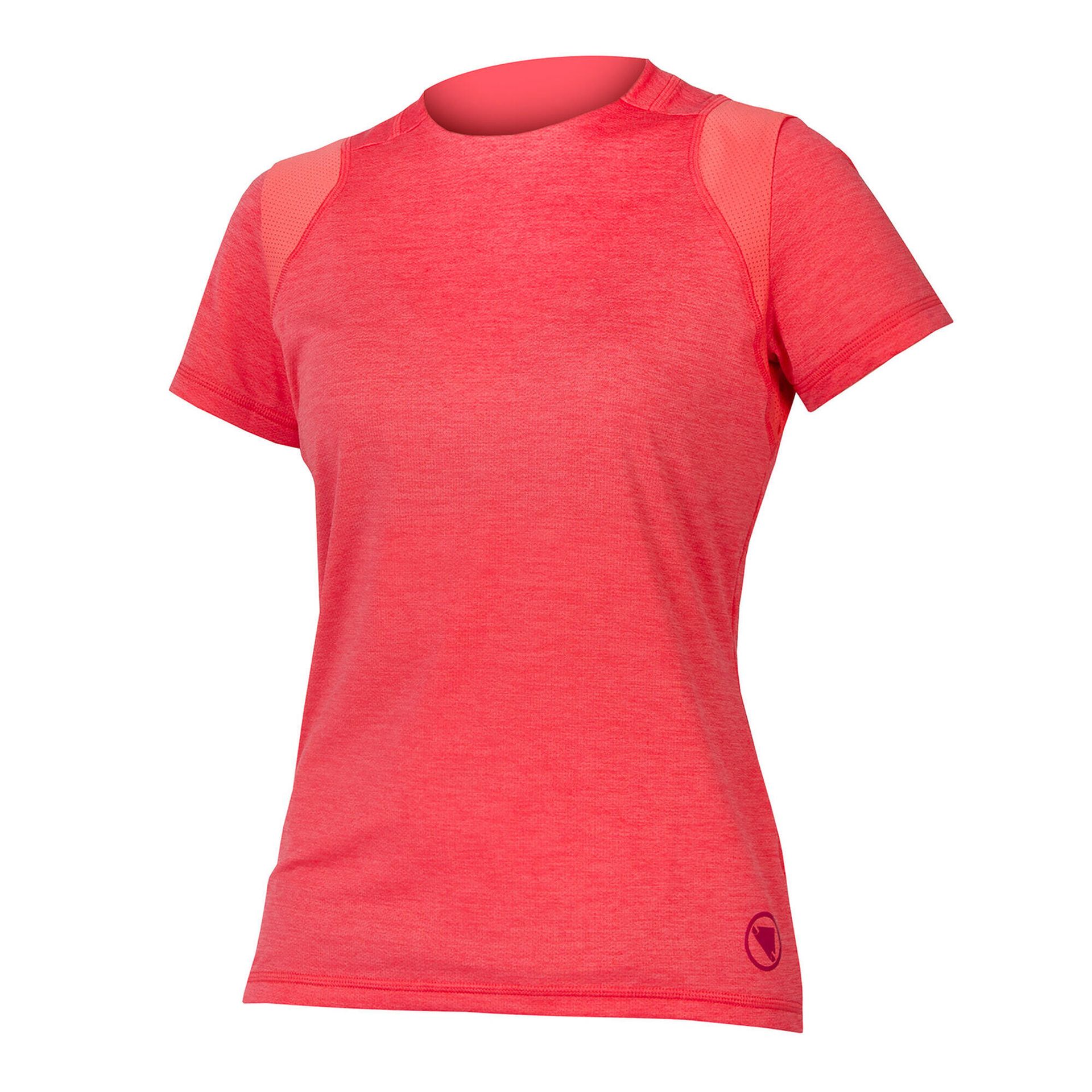 Endura Women's SingleTrack koszulka rowerowa krótki rękaw Punch Pink M