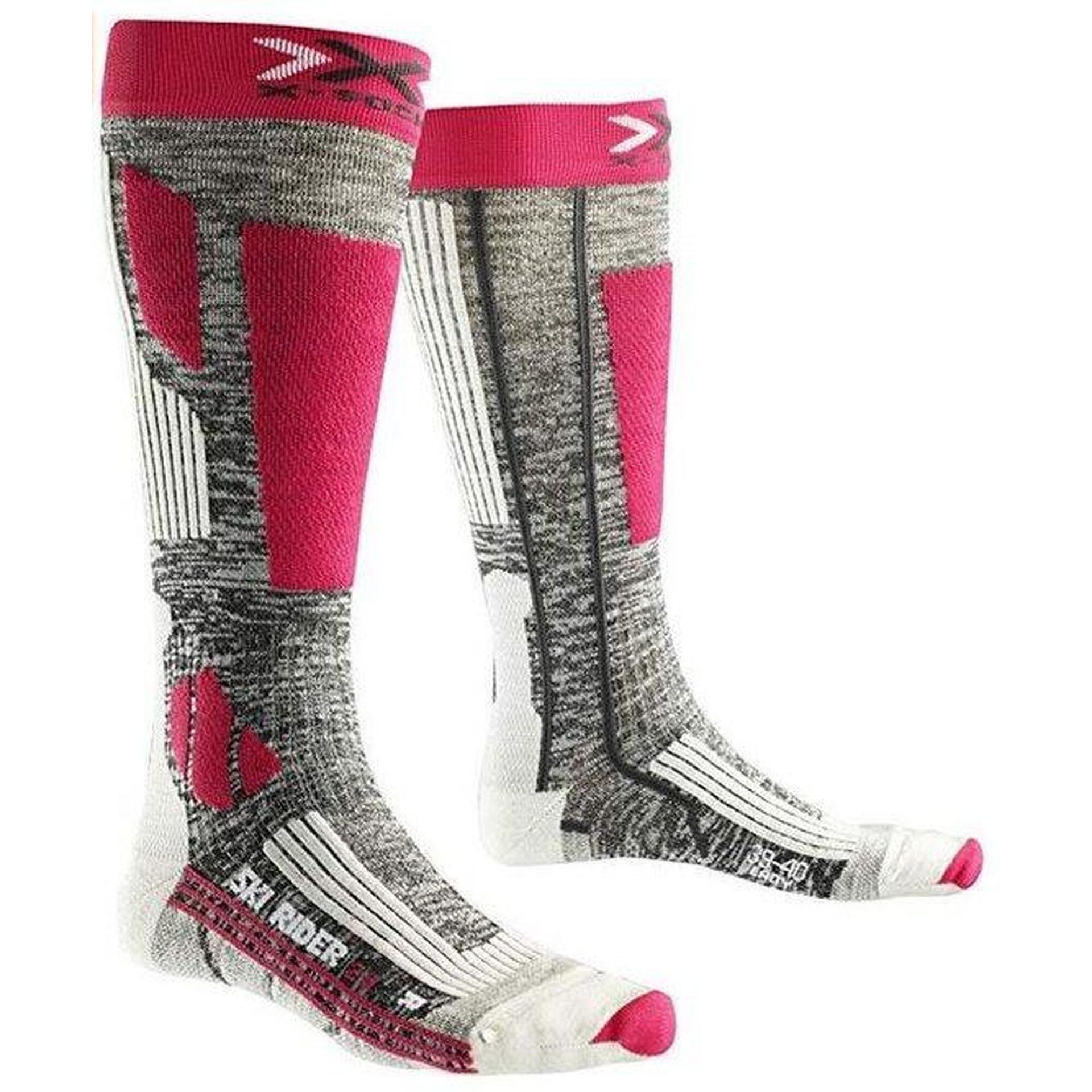 X-Socks damskie X narciarskie Rider 2.0 Lady skistrumpf, szary X100093