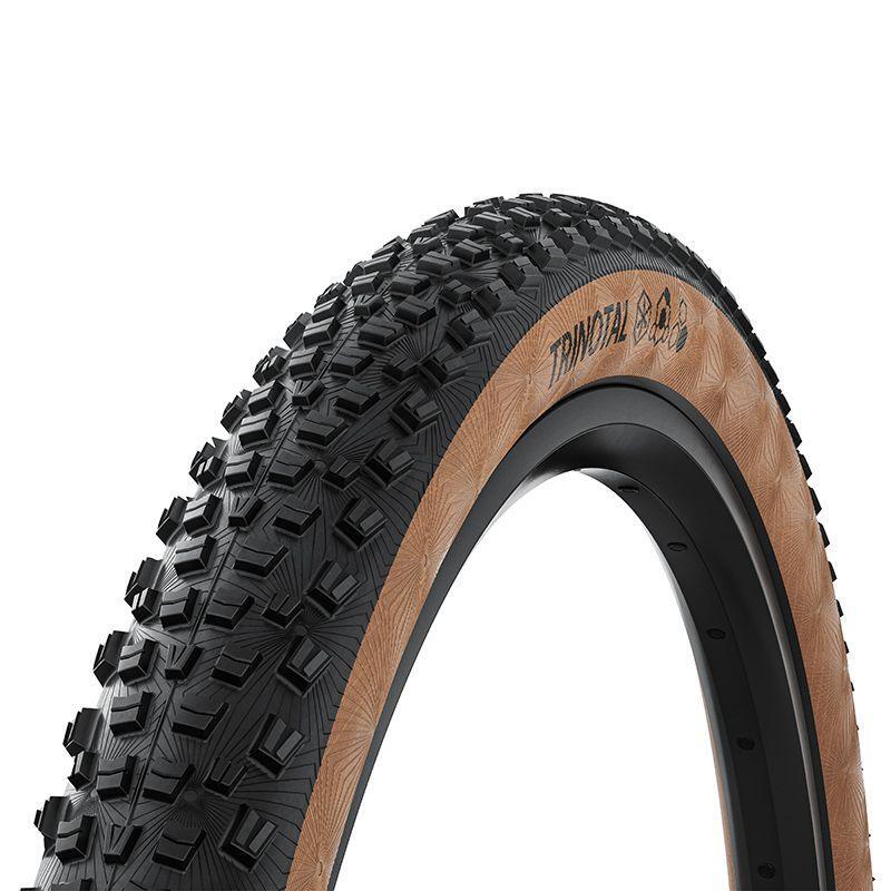 Miękka opona rowerowa Continental Trinotal Trail Grip Tlr