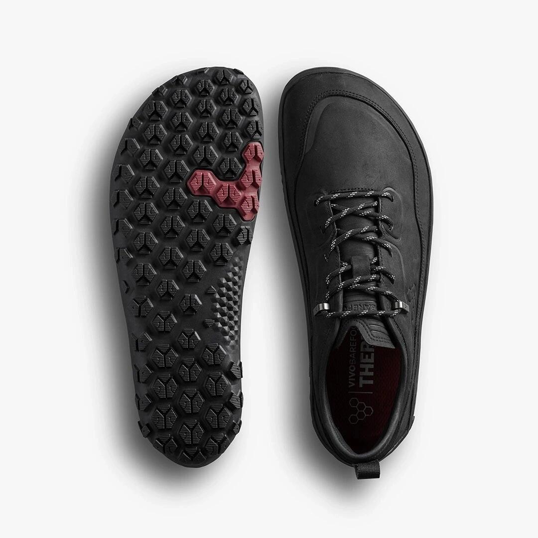 Buty damskie Vivobarefoot TRACKER LEATHER LOW WOMENS OBSIDIAN (209534-03)