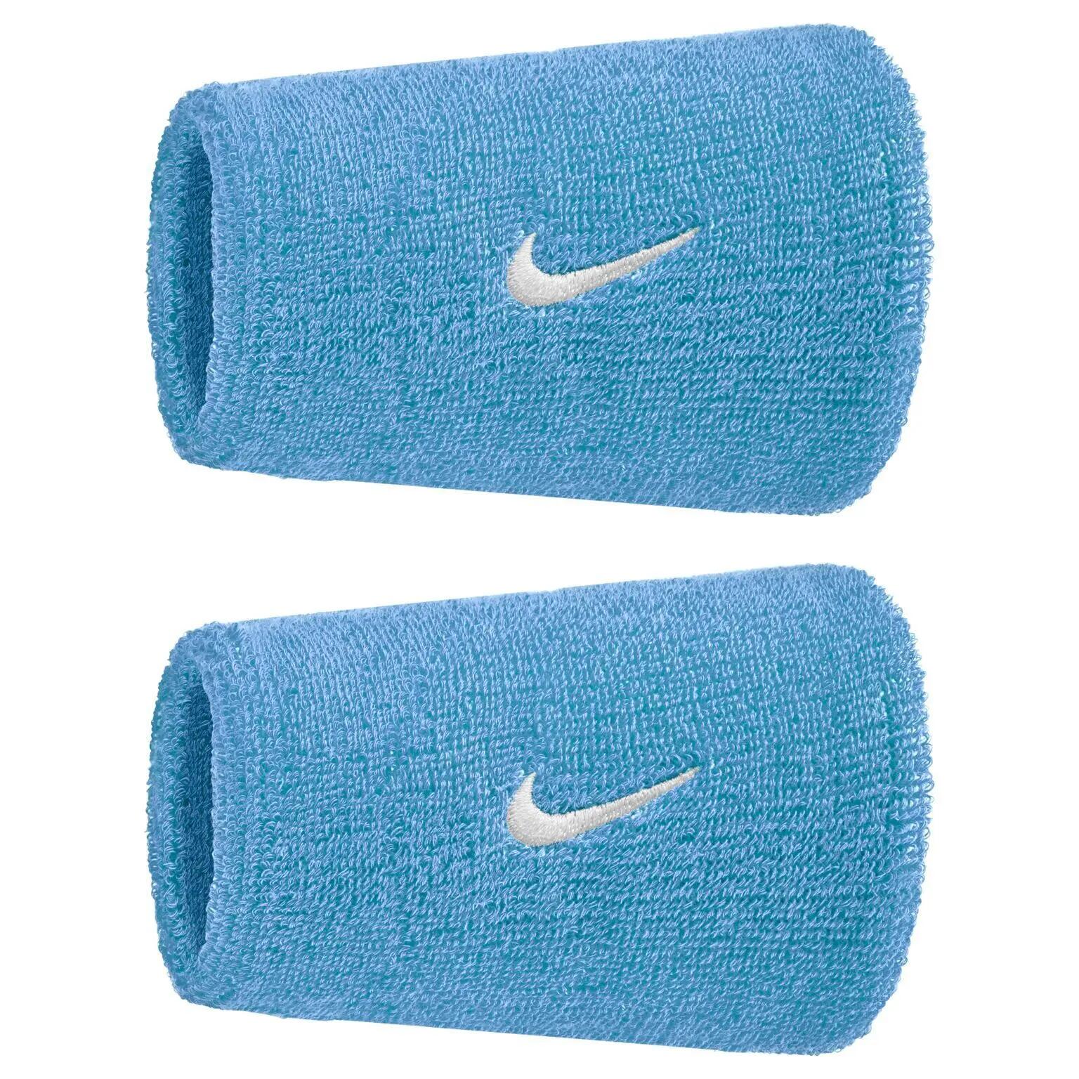 Opaska na rękę NIKE SWOOSH DOUBLEWIDE WRISTBANDS 2 PK