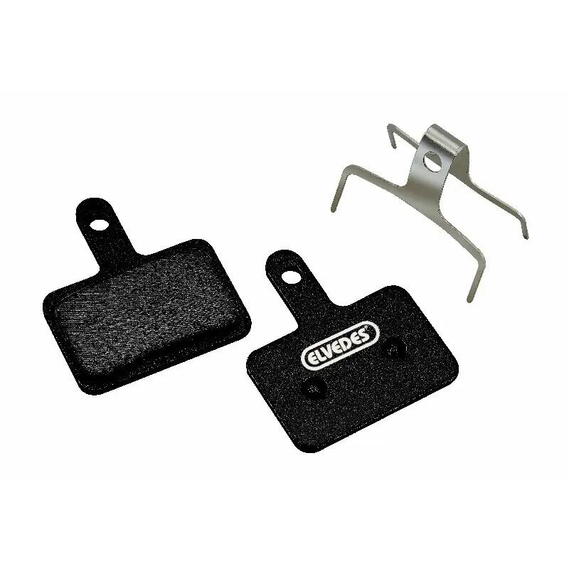 Para 25 metalowych, węglowych klocków hamulcowych do roweru Elvedes Shimano BR-M