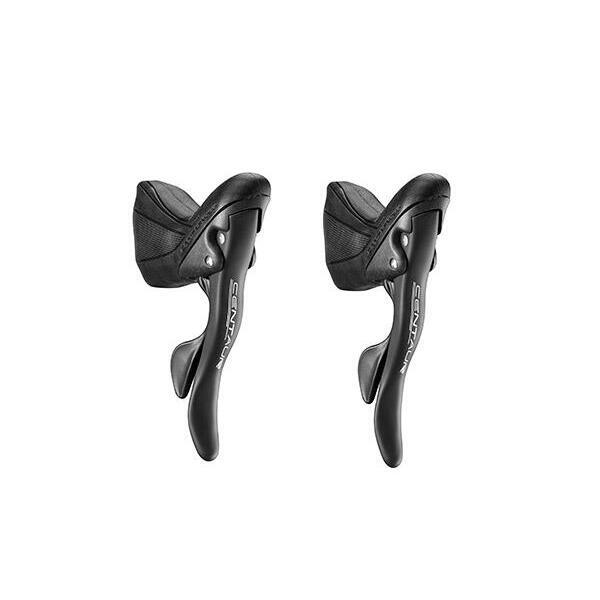 Campagnolo Centaur zestaw 11 zmiany biegów/Dźwignia hamulca człon lewo/prawo 11S czarna 2018 zestaw manetek Set 530238