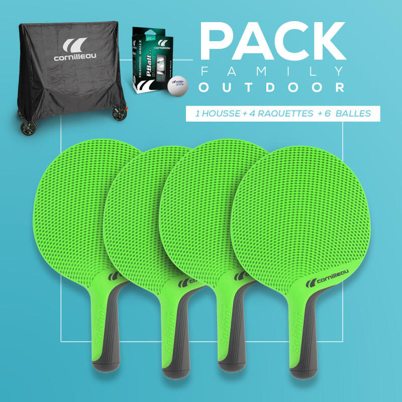 Cornilleau Zestaw rakietek Family Pack Outdoor