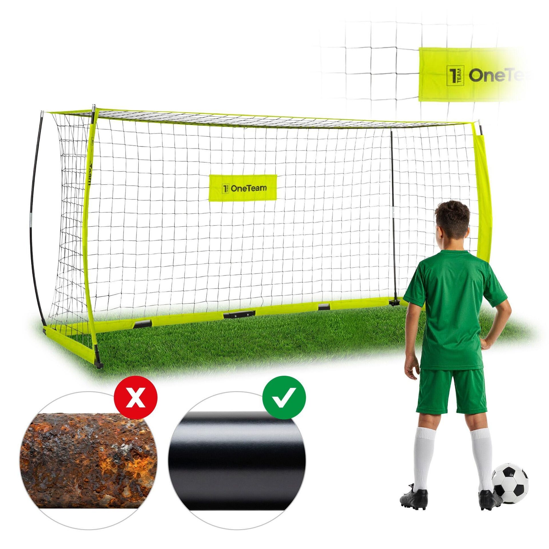 Bramka do piłki nożnej OneTeam Flex Square 300 x 155 cm