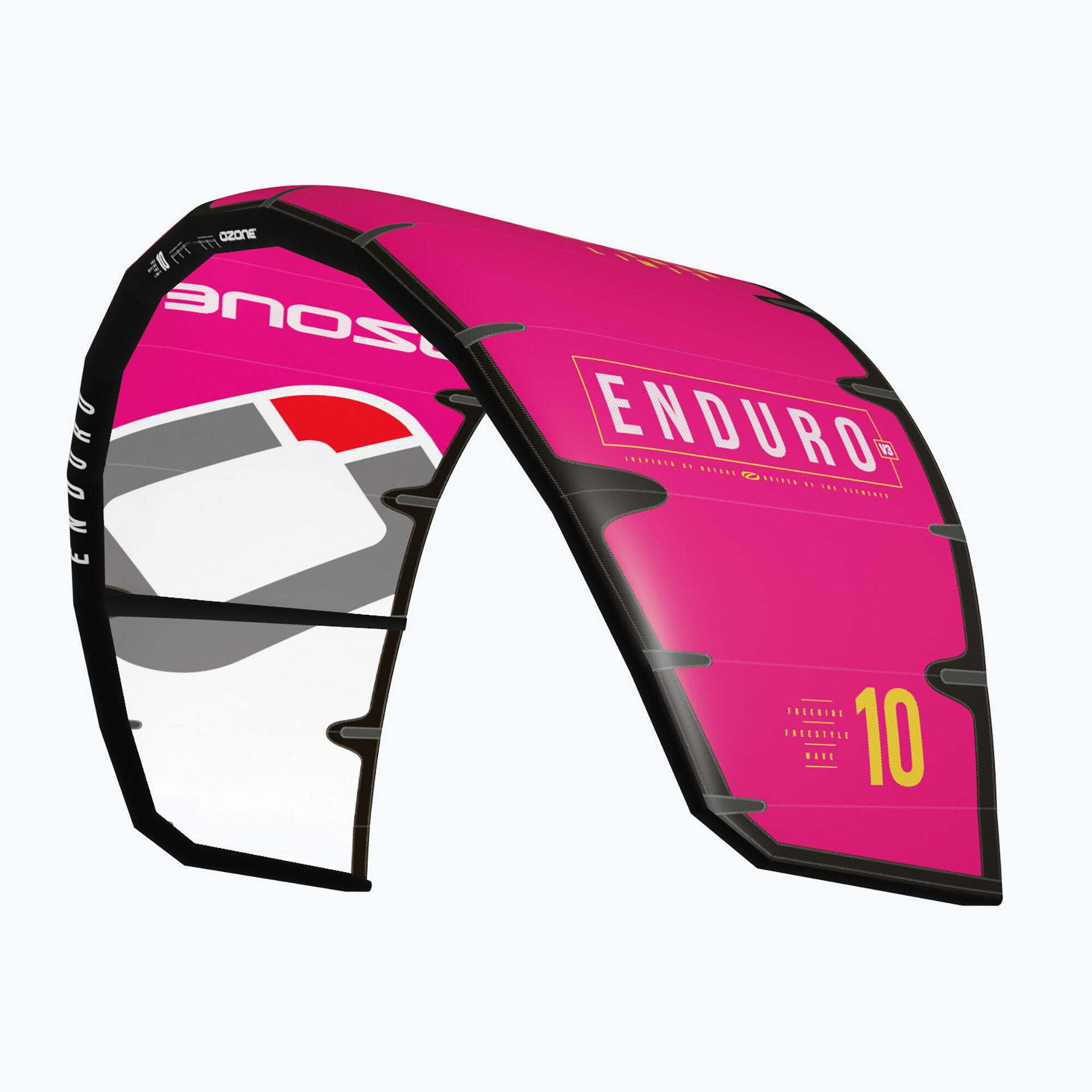 Latawiec kitesurfingowy Ozone Enduro V3 czerwony ENV3K8JW