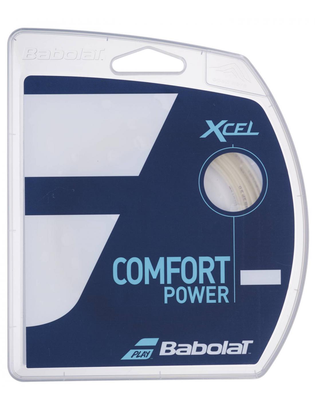 Babolat XCEL Tennis String (12 m), Naturell, 125/17 x 6 m 241110