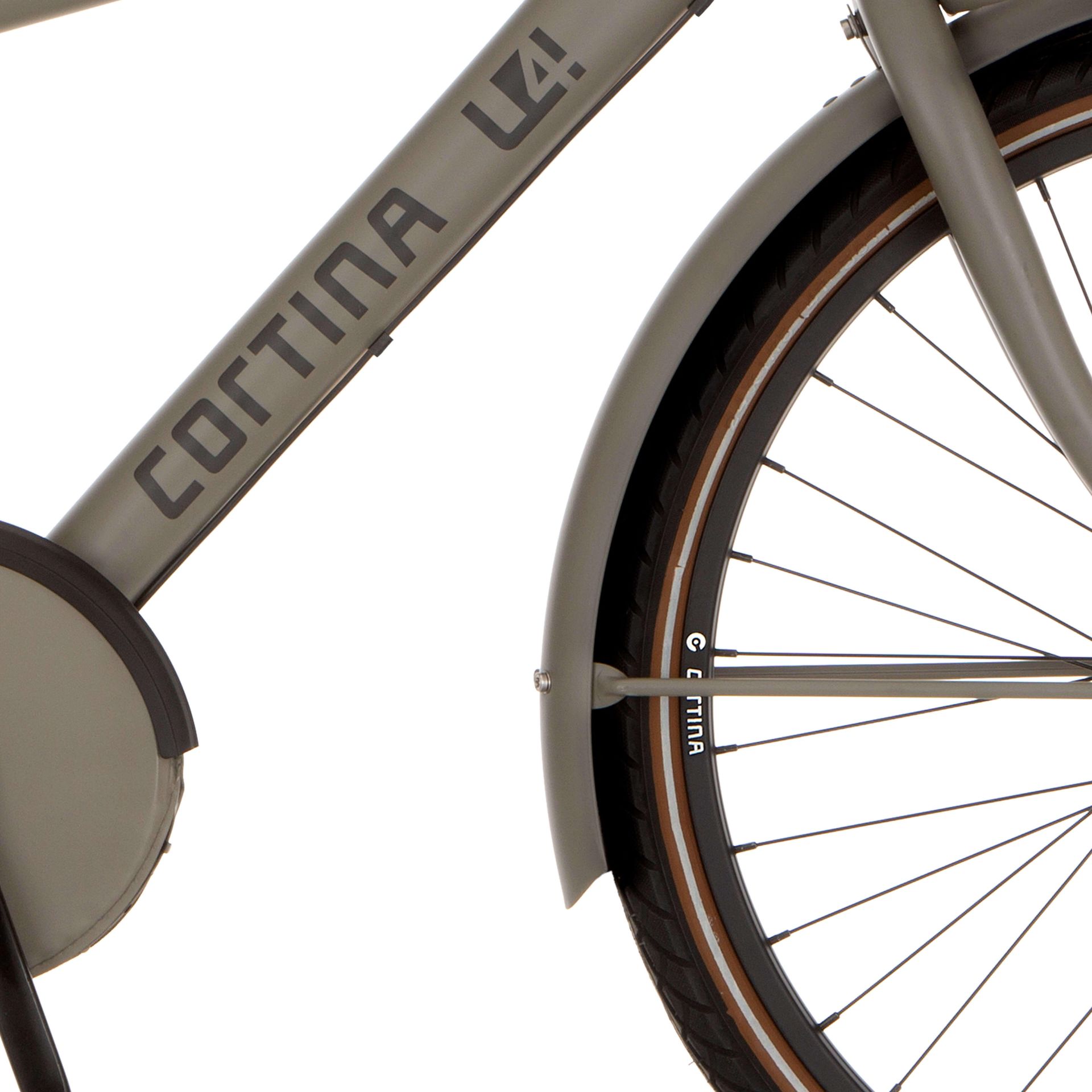 Cortina przedni błotnik U4 24 Quarz Grey Matt