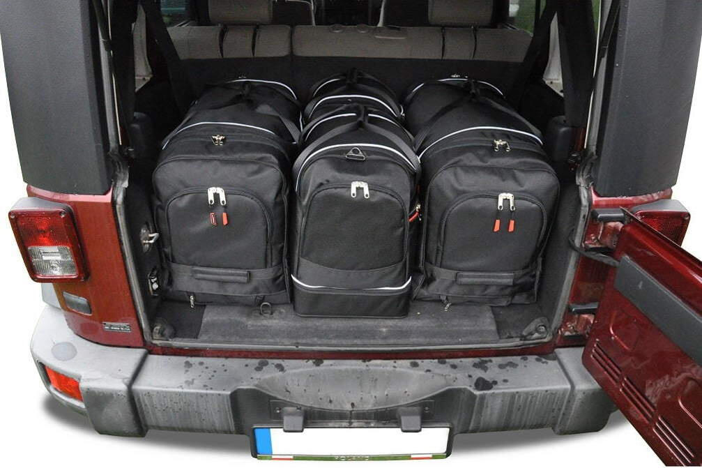 Kjust Carbags Futerały z kjust  wymiar Bags Auto kieszenie Car rolki do Jeep Wrangler Unlimited, III, 2006 - univ