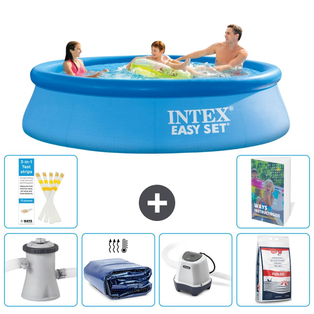 INTEX Basen Easy Set Okrągły - 305x76 cm - 7-częściowy S329