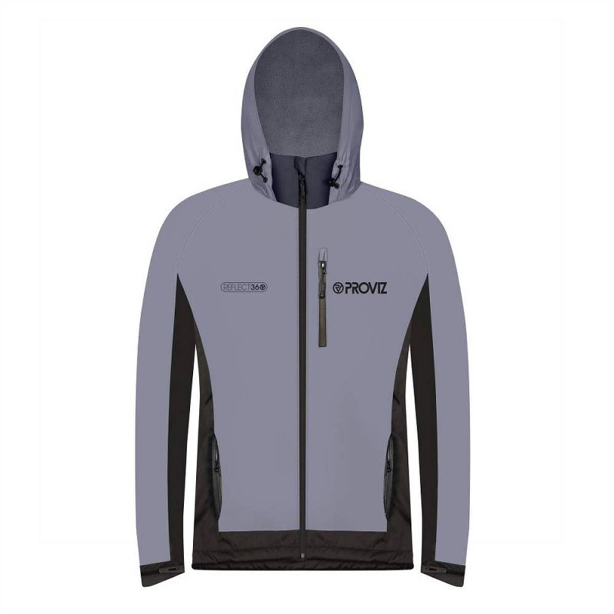 Kurtka z kapturem odblaskowa Proviz outdoor