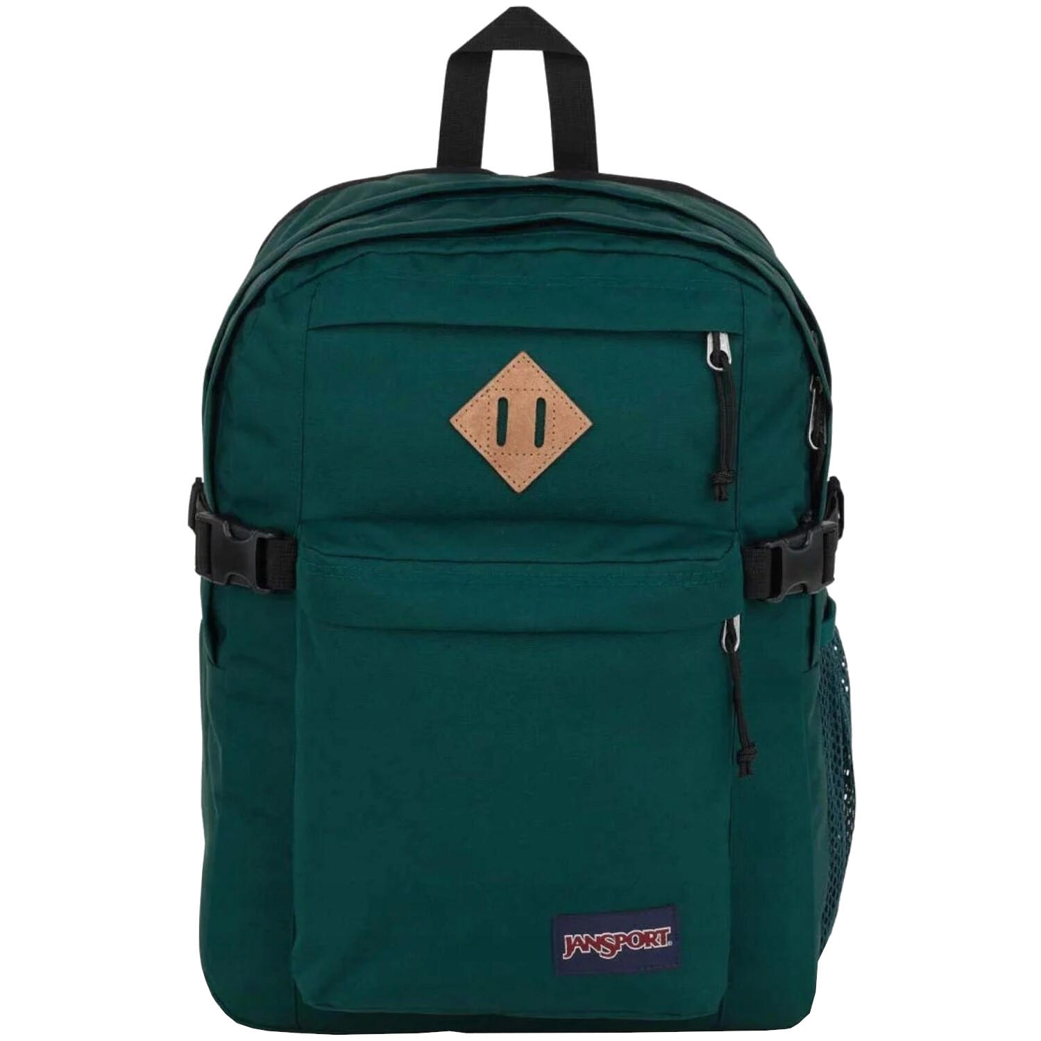 JanSport, Plecak Miejski Main Campus, EK0A5BDS5J41, Ciemno-zielony