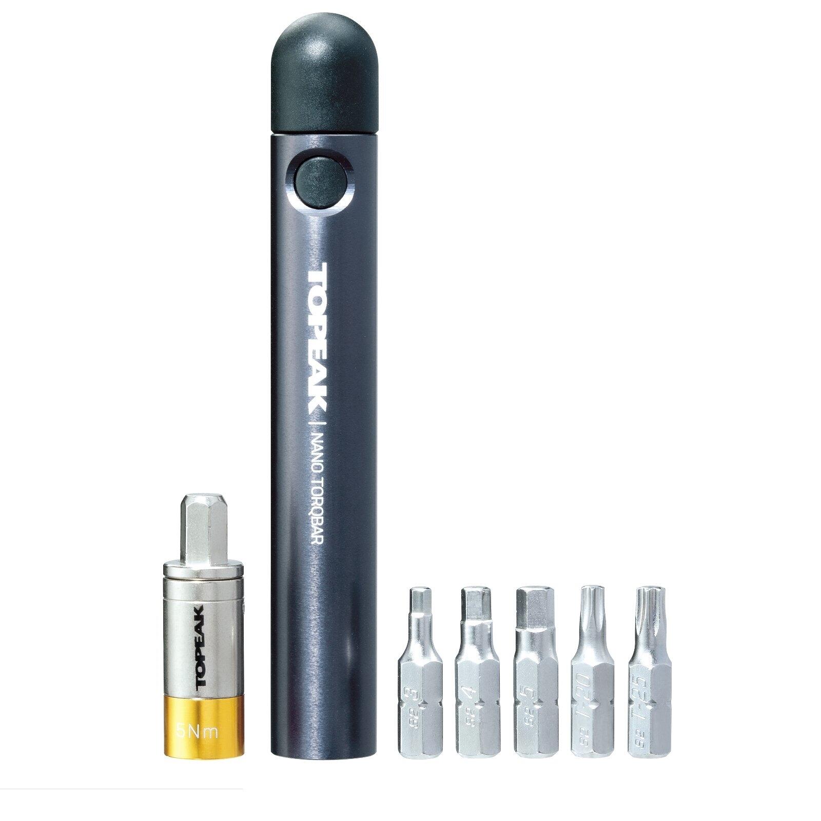 Topeak Klucz dynamometryczny TOPEAK Nano Torqbar czarny-srebrny / Wersja narzędzia: 5 Nm T-TT2565