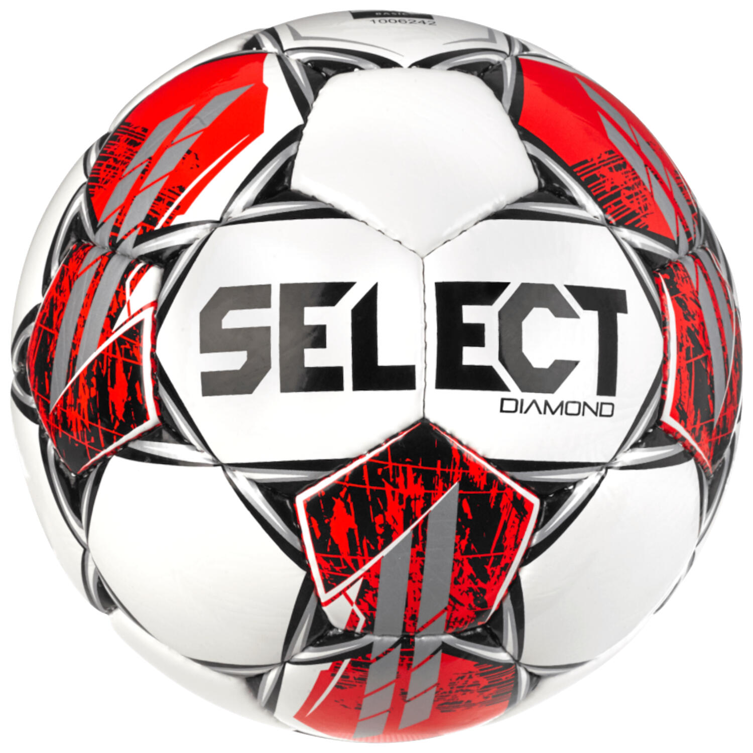 Piłka nożna Select Diamond 4 v23 biało-czerwona rozm. 4 17747