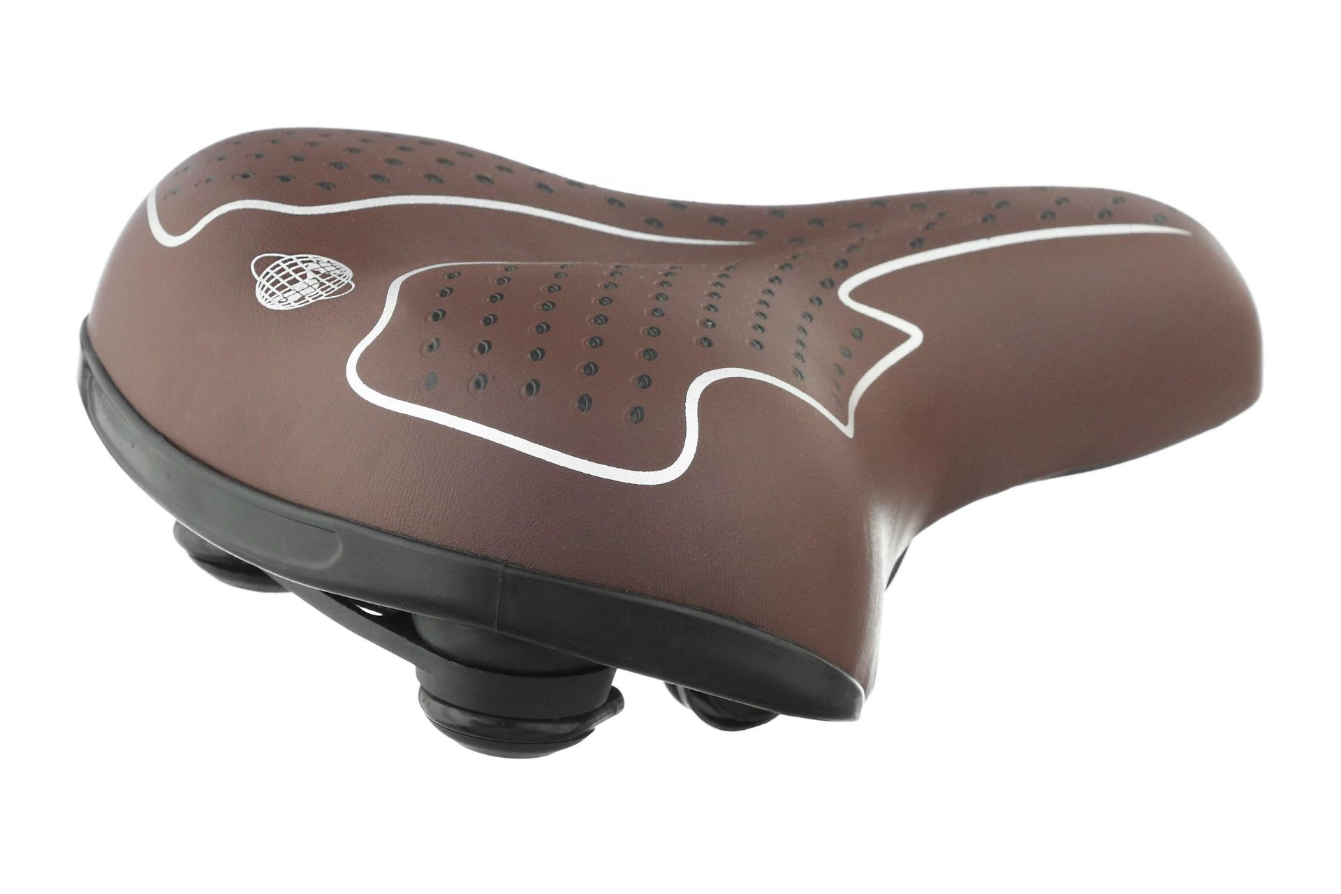 Siodełko ONYX Dark Brown Komfortowe Gel Elastomer