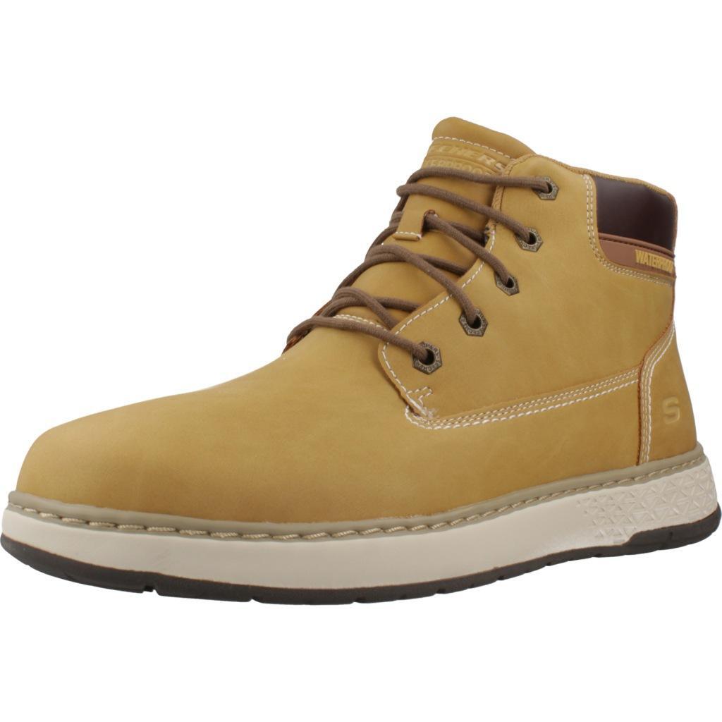 Buty SKECHERS GARLAN - DENO Brązowy