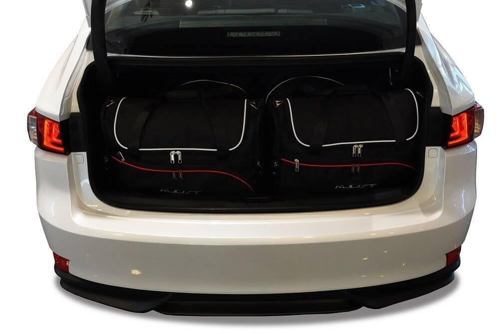 Kjust Carbags Zestaw kieszeni na wymiar torby zwijane Lexus IS H III, 2013-CAR-Bags  kjust univ