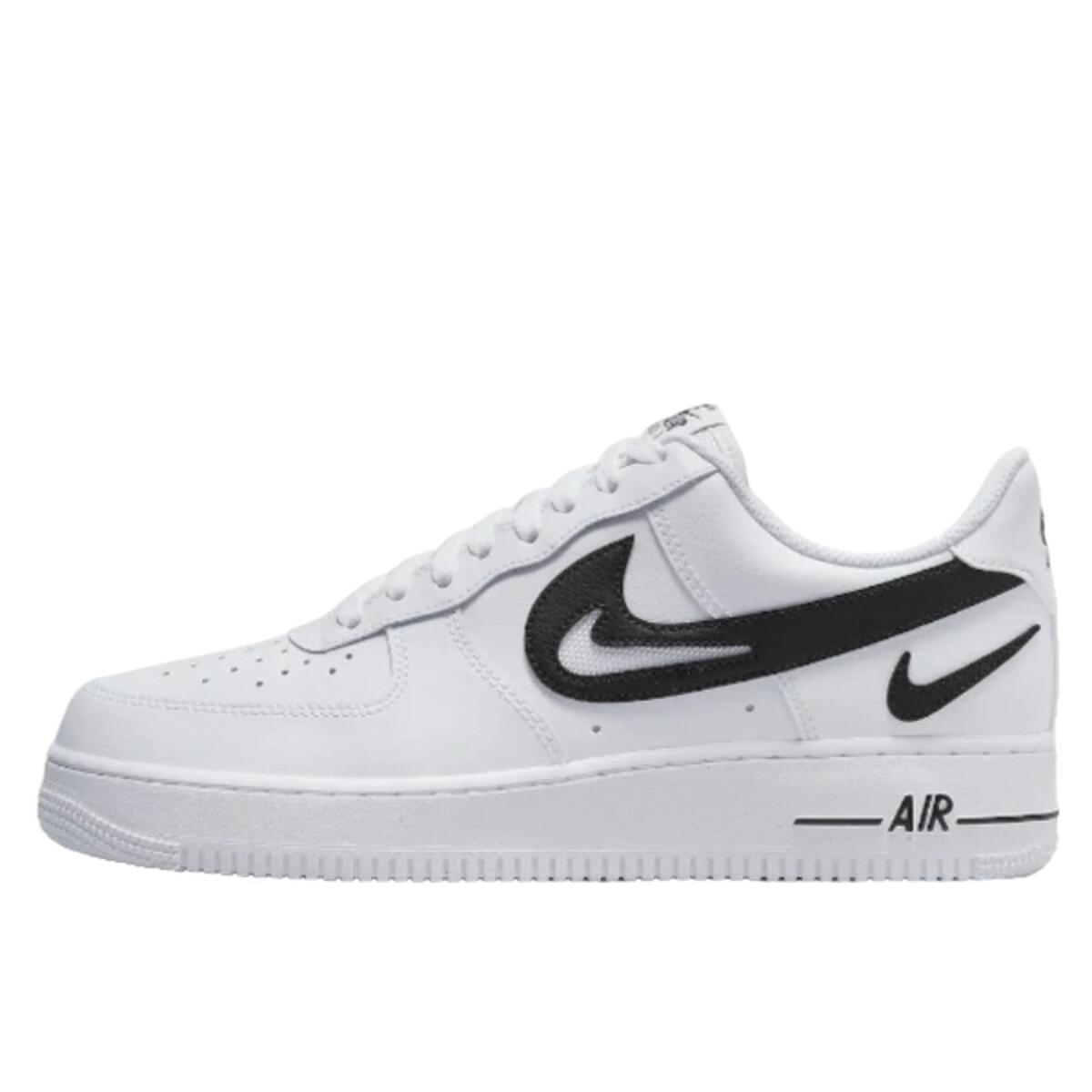 Nike Air Force 1 Low '07 Fm Cut Out Swoosh White Black